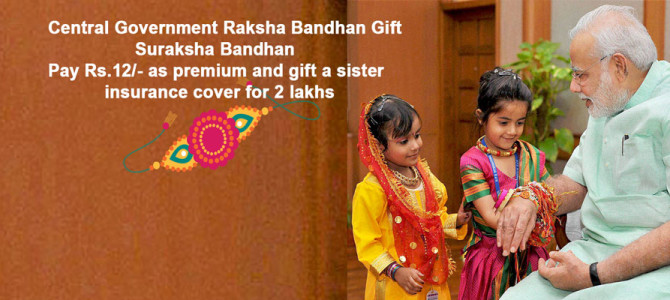 Pm Modi has given a call to all the brothers to celebrate suraksha Bandhan on 29th Aug by securing their sisters lives