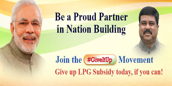 10 Lakh + Consumers gave up LPG subsidy 10 Lakh + Consumers gave up LPG subsidy