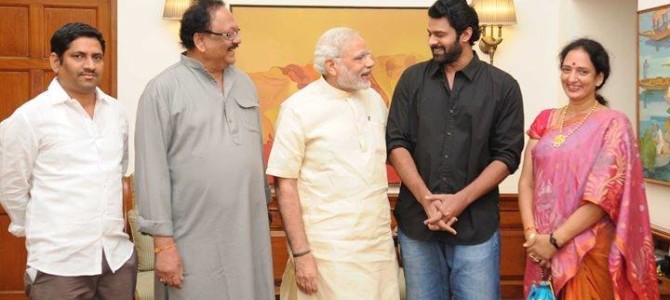 ‘Baahubali’ actor Prabhas meets Prime Minister Narendra Modi ji ‘Baahubali’ actor Prabhas meets Prime Minister Narendra Modi ji