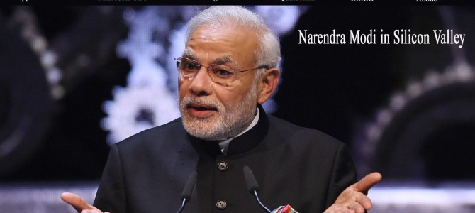 NarendraModi met Microsoft’s CEO Satya Nadella, Google’s Sundar Pichai and leaders of other tech giants today