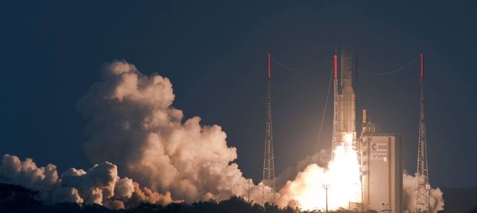 GSAT-15 communications satellite was successfully launched