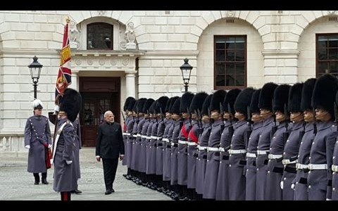 Watch LIVE PM Modi at the ceremonial welcome ceremony in London, United Kingdom