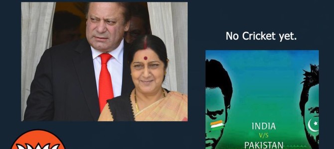 During the External Affairs Minister Smt.Sushma Swaraj’s visit to Pakistan, it was decided that India and Pakistan will resume comprehensive bilateral dialogue